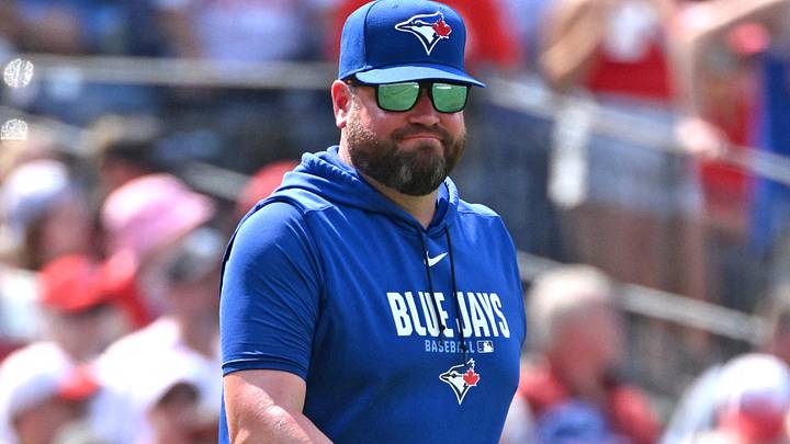 Toronto Blue Jays manager John Schneider Mandatory Credit: Eric Hartline-Imagn Images Toronto Blue Jays manager John Schneider Mandatory Credit: Eric Hartline-Imagn Images
