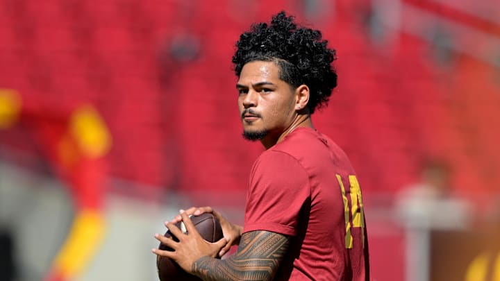 This 6-foot-4 signal-caller will be looking to improve upon his first full season as his program's starting quarterback.