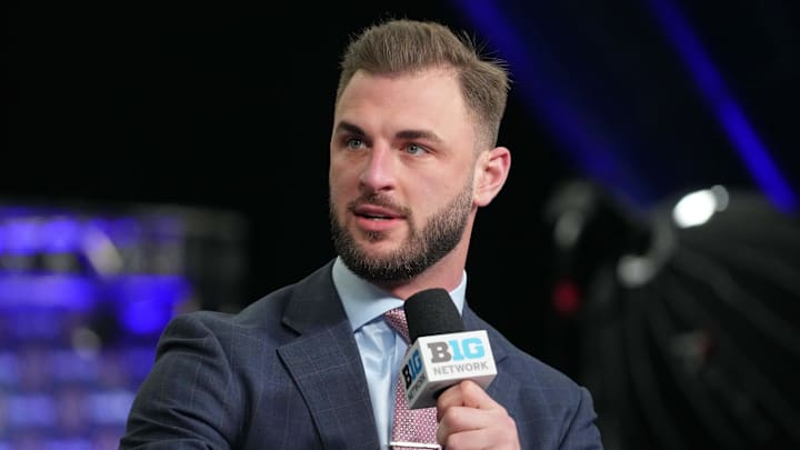 Big Ten Network color analyst Jake Butt. Big Ten Network color analyst Jake Butt.