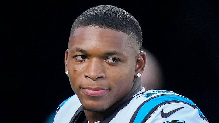 Carolina Panthers wide receiver Jimmy Horn Jr. Carolina Panthers wide receiver Jimmy Horn Jr.