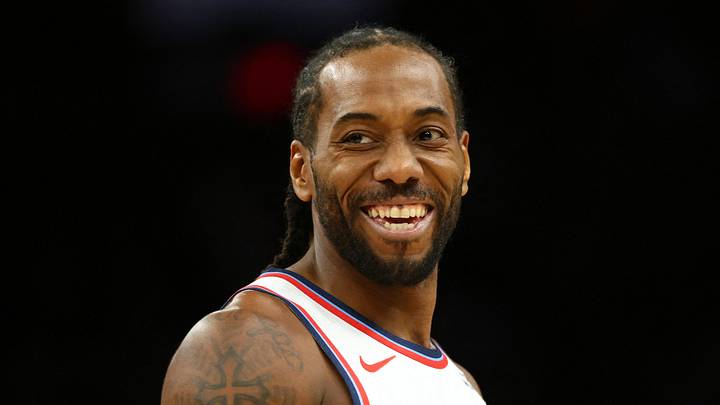 Feb 1, 2026; Phoenix, Arizona, USA; Los Angeles Clippers forward Kawhi Leonard (2) smiles against the Phoenix Suns in the second half at Mortgage Matchup Center. Mandatory Credit: Mark J. Rebilas-Imagn Images Feb 1, 2026; Phoenix, Arizona, USA; Los Angeles Clippers forward Kawhi Leonard (2) smiles against the Phoenix Suns in the second half at Mortgage Matchup Center. Mandatory Credit: Mark J. Rebilas-Imagn Images