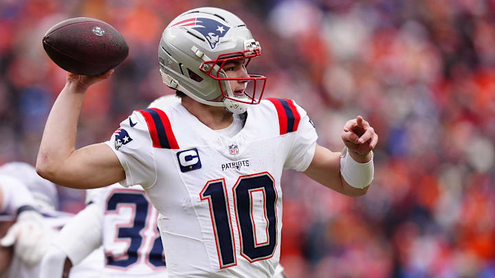 Drake Maye will make his Super Bowl debut against the Seahawks.