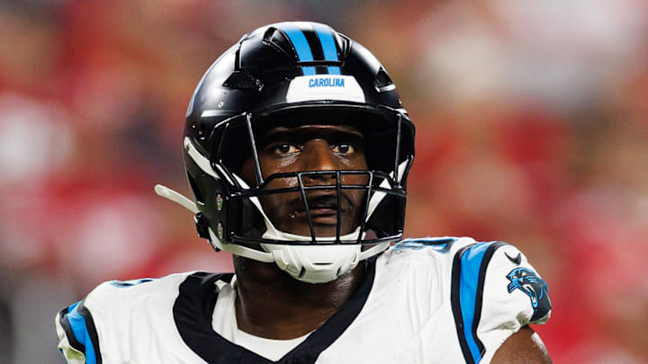 Carolina Panthers defensive lineman Tershawn Wharton