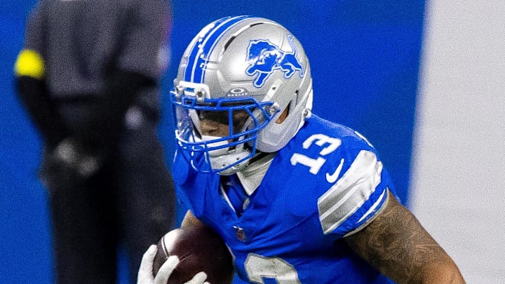 Detroit Lions running back Craig Reynolds (13).