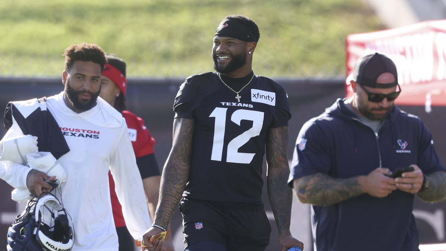 Nico Collins Among 6 Players Not Participating at Texans' Mi