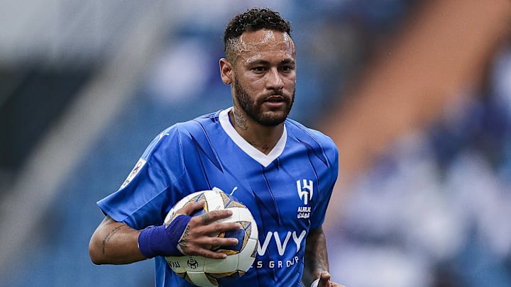 Neymar is eying a return to action in Al Hilal's Asian Champions League match on Oct. 21.