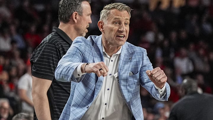 Alabama Crimson Tide head coach Nate Oats