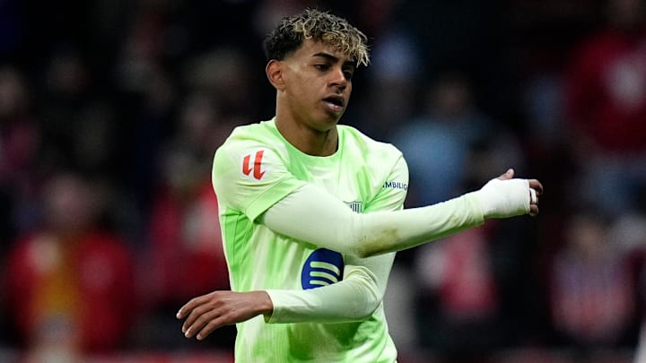 Lamine Yamal and Barcelona won't continue their chase for the La Liga title this weekend. Lamine Yamal and Barcelona won't continue their chase for the La Liga title this weekend.