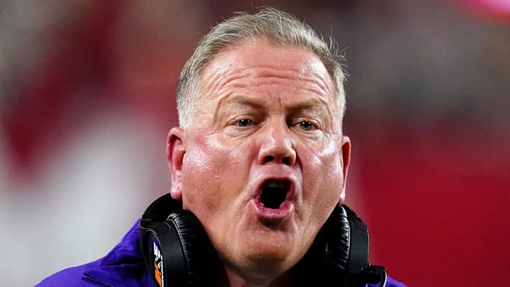 Brian Kelly needs to get LSU into the College Football Playoff before fans turn on him, Marcus Spears has said. Brian Kelly needs to get LSU into the College Football Playoff before fans turn on him, Marcus Spears has said.