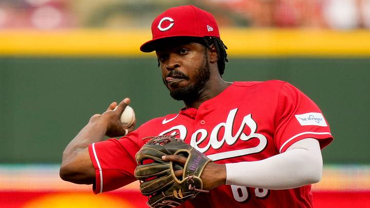 Cincinnati Reds second baseman Ivan Johnson (63) plays