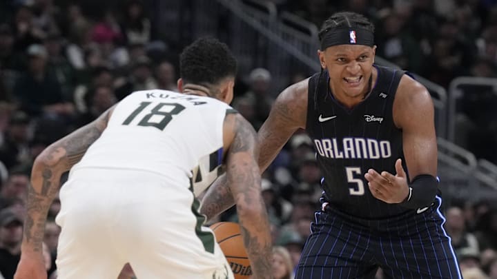 The Orlando Magic try to cement their win streak and their place in the Eastern Conference as they take on the injury-depleted Milwaukee Bucks on the road. The Orlando Magic try to cement their win streak and their place in the Eastern Conference as they take on the injury-depleted Milwaukee Bucks on the road.