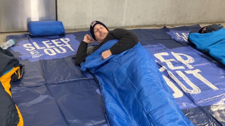 Yankees general manager Brian Cashman poked fun at a meme regarding his offseason moves.