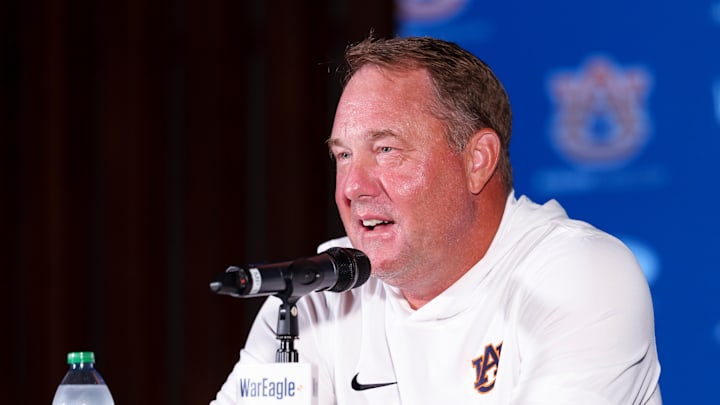 Auburn Tigers head coach Hugh Freeze has been calm about the pressure he faces in the 2025 season.