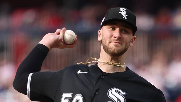 Chicago White Sox pitcher Sean Burke Chicago White Sox pitcher Sean Burke