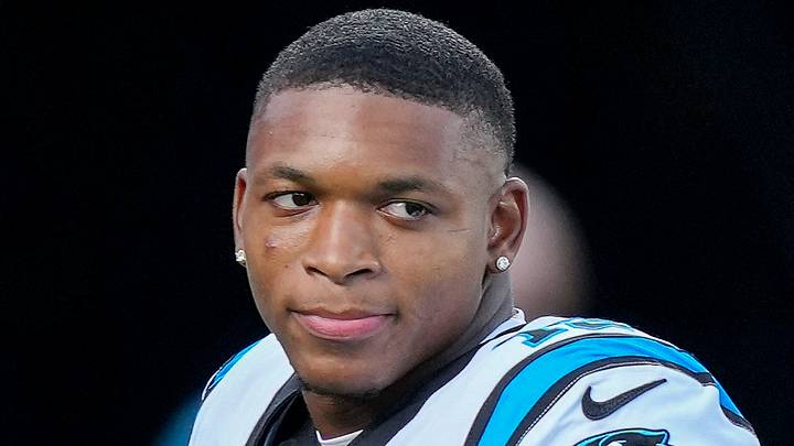 Carolina Panthers wide receiver Jimmy Horn Jr. Carolina Panthers wide receiver Jimmy Horn Jr.