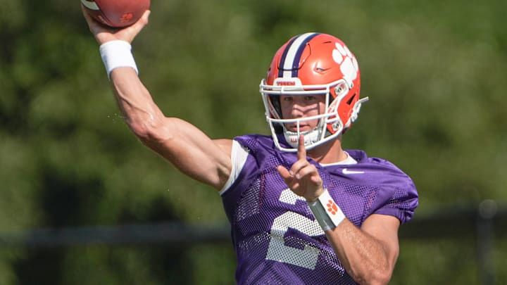 Clemson Tigers quarterback Cade Klubnik joined a list of Davey O'Brien Award nominees on Thursday.