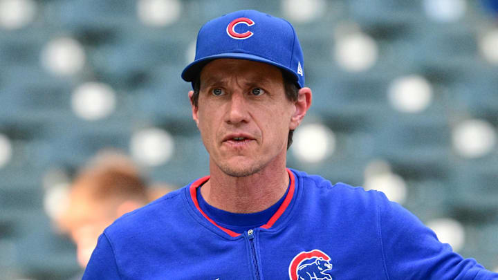 Chicago Cubs manager Craig Counsell