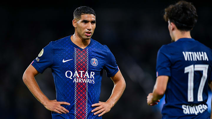 Achraf Hakimi et ses coéquipiers vont accueillir le RC Lens au Parc des Princes