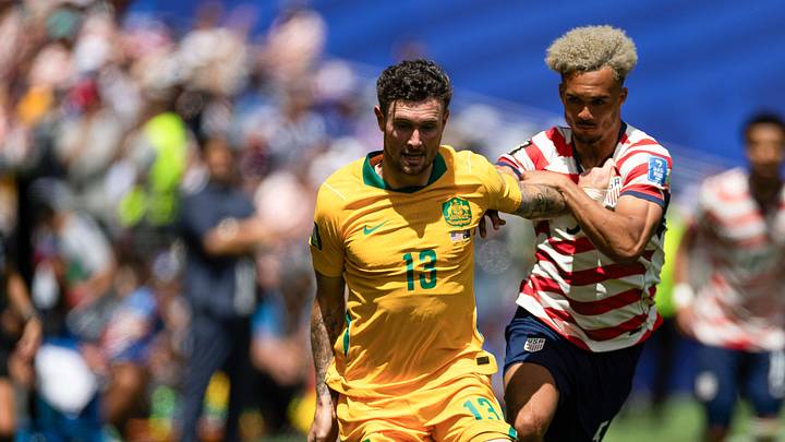Aiden O'Neill of NYCFC and Australia Aiden O'Neill of NYCFC and Australia