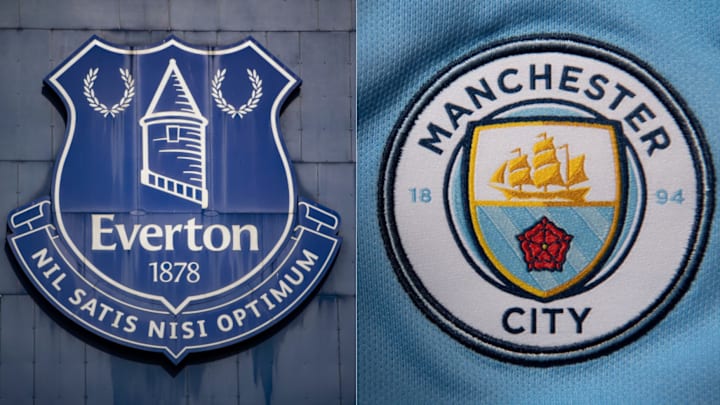 Everton host Manchester City on Monday night.
