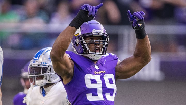 Minnesota Vikings pass rusher Danielle Hunter