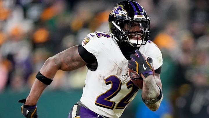 Baltimore Ravens running back Derrick Henry faces the Pittsburgh Steelers in Week 18. Baltimore Ravens running back Derrick Henry faces the Pittsburgh Steelers in Week 18.