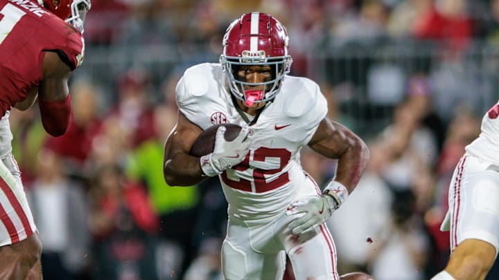Alabama Crimson Tide back Justice Haynes is entering the college football transfer portal ahead of the 2025 season.
