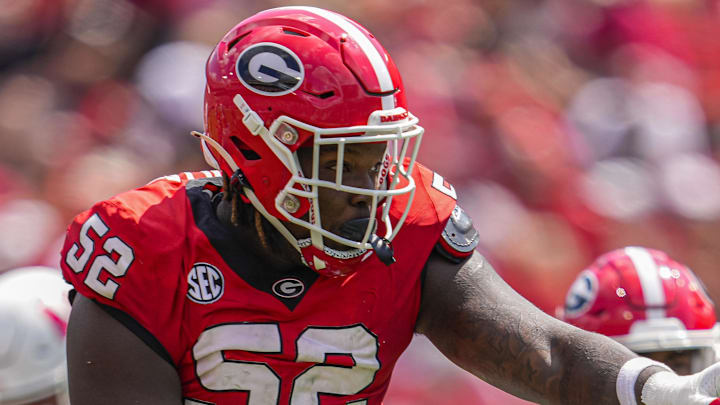 Georgia Bulldogs defensive lineman Christen Miller