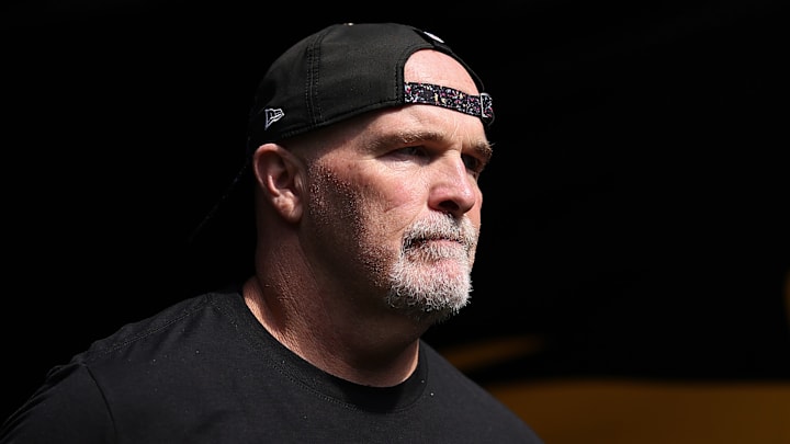 Washington Commanders head coach Dan Quinn