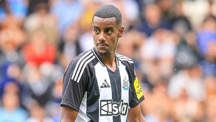 Alexander Isak continues to train away from Newcastle.