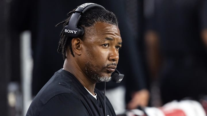 Las Vegas Raiders defensive coordinator Patrick Graham