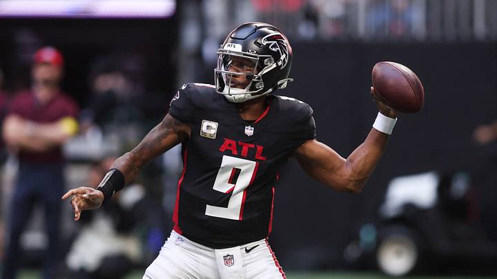 Atlanta Falcons quarterback Michael Penix Jr. returns to an NFL game for the first time since last November. Atlanta Falcons quarterback Michael Penix Jr. returns to an NFL game for the first time since last November.