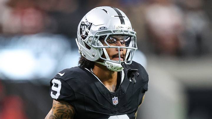 Las Vegas Raiders WR Jalen Nailor Las Vegas Raiders WR Jalen Nailor