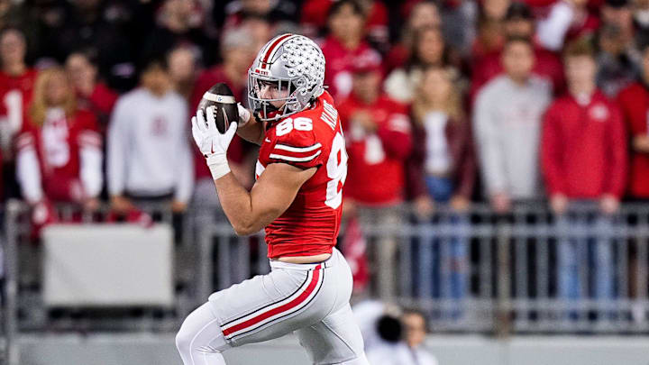 Ohio State Buckeyes tight end Max Klare 