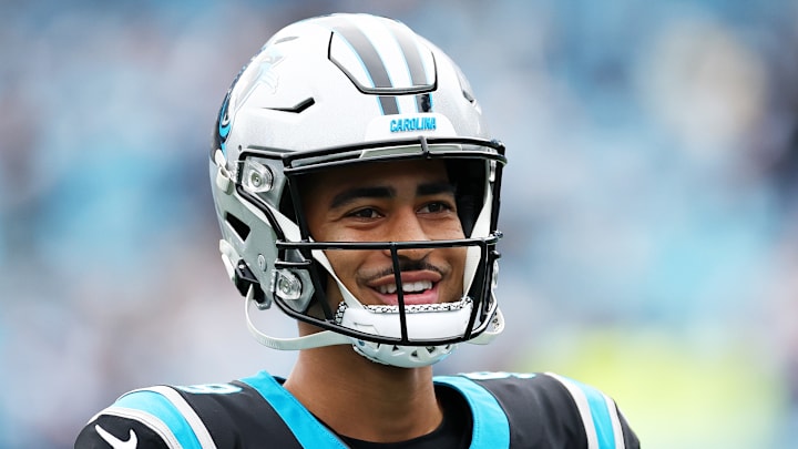 Carolina Panthers quarterback Bryce Young