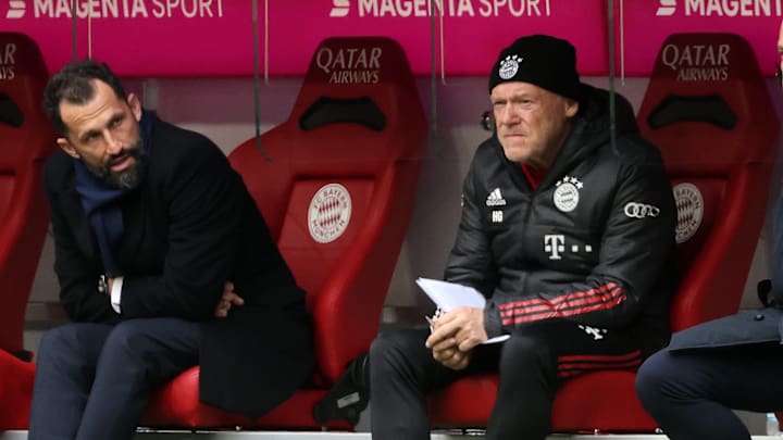 Hasan Salihamidzic (l.) und Hermann Gerland (r.)