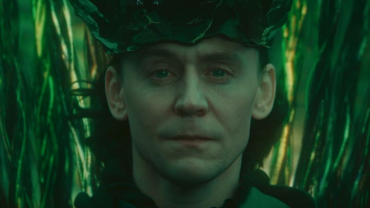 Tom Hiddleston as Loki in Marvel Studios' LOKI, Season 2, exclusively on Disney+. Photo courtesy of Marvel Studios. © 2023 MARVEL.