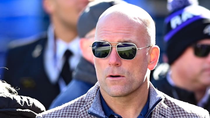 Baltimore Ravens general manager Eric DeCosta