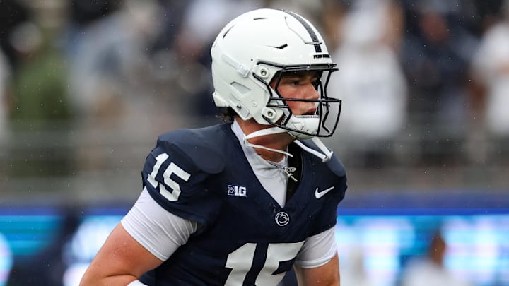 Penn State Nittany Lions quarterback Drew Allar