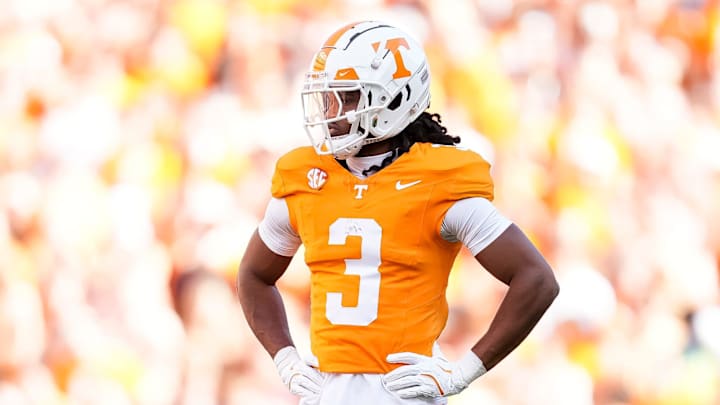 Tennessee defensive back Jermod McCoy during an SEC conference game between Tennessee and Alabama.