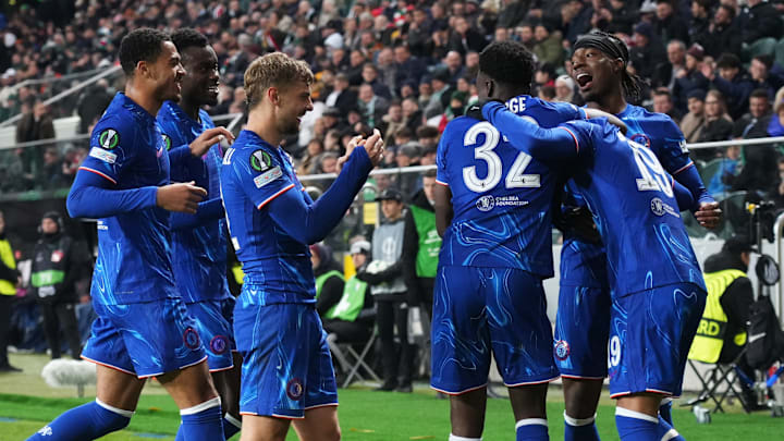 Legia Warszawa v Chelsea FC - UEFA Conference League 2024/25 Quarter Final First Leg