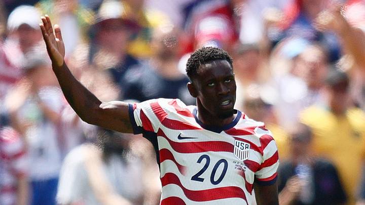 Folarin Balogun of the U.S.