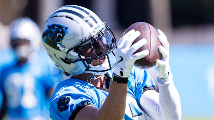 Carolina Panthers wide receiver Adam Thielen