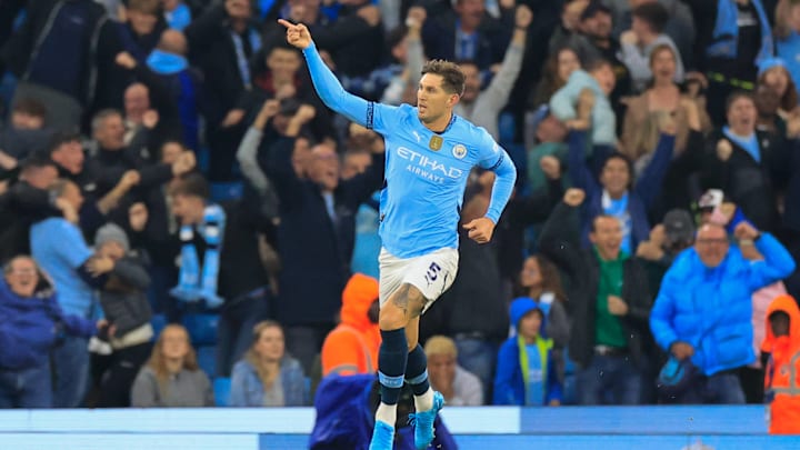 John Stones will lead City against Tottenham Hotspur.