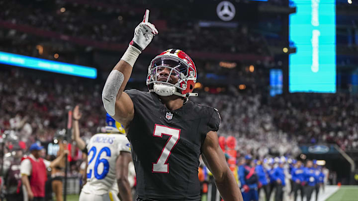 Atlanta Falcons running back Bijan Robinson