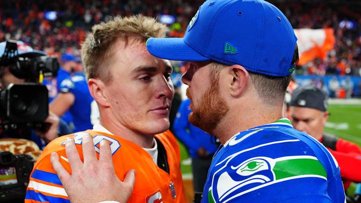 Denver Broncos quarterback Bo Nix 