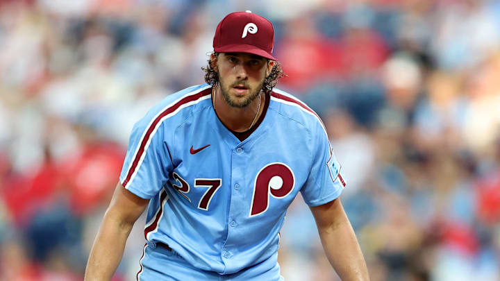Philadelphia Phillies right-hander Aaron Nola