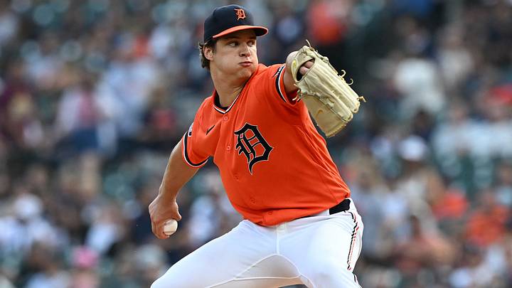 Detroit Tigers starting pitcher Jackson Jobe (21) throws a pitch at Comerica Park. Credit: Lon Horwedel-Imagn Images Detroit Tigers starting pitcher Jackson Jobe (21) throws a pitch at Comerica Park. Credit: Lon Horwedel-Imagn Images