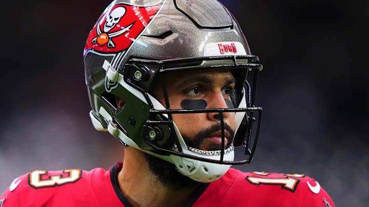 If Tampa Bay Buccaneers WR Mike Evans leaves in free agency, it could be to one of a handful of contenders. If Tampa Bay Buccaneers WR Mike Evans leaves in free agency, it could be to one of a handful of contenders.