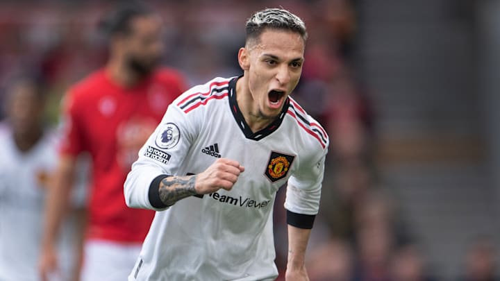 Anthony scored and assisted for Man Utd against Notingham Forest